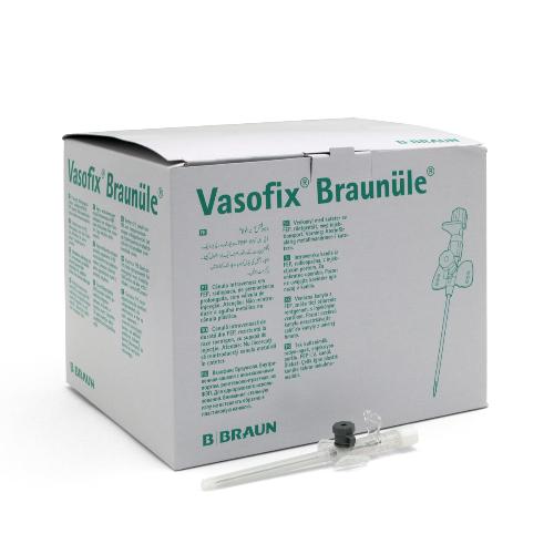 Vasofix Braunülen G 16, Ø 1,7 x L 50 mm, grau, 50 Stück