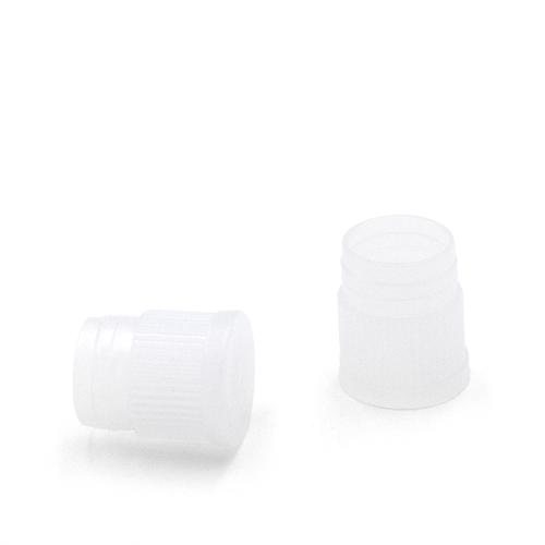 Eindrückstopfen aus Polyethylen, für Röhrchen Ø 16,8 mm, 100 Stück