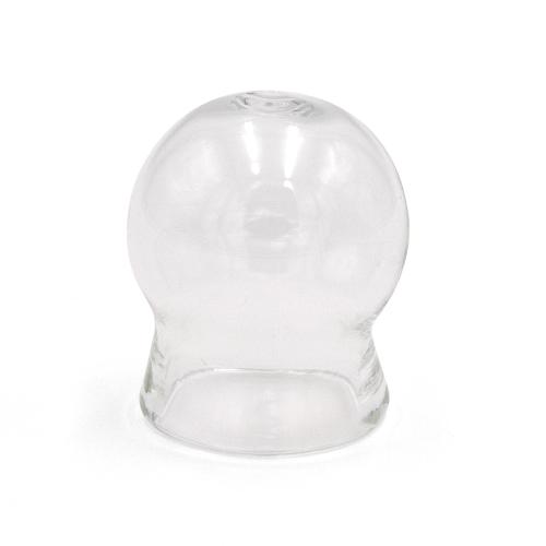 Schröpfglas ohne Ball, mundgeblasenes Glas, Gr. 1, Ø 2 cm, 1 Stück
