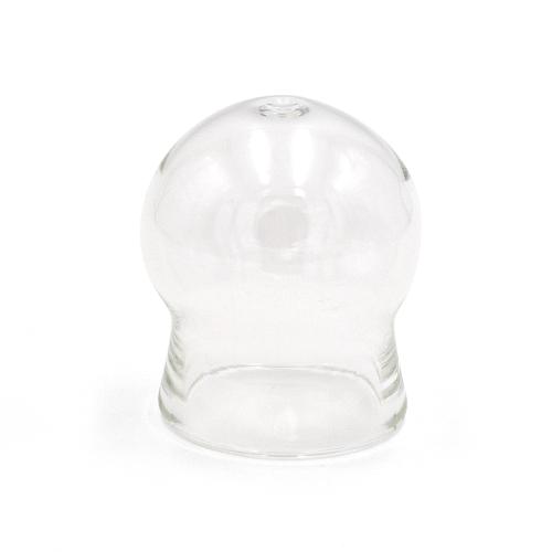 Schröpfglas ohne Ball, mundgeblasenes Glas, Gr. 2, Ø 3 cm, 1 Stück