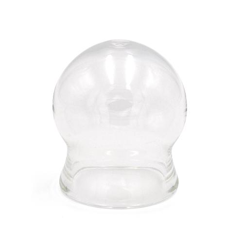 Schröpfglas ohne Ball, mundgeblasenes Glas, Gr. 3, Ø 4 cm, 1 Stück