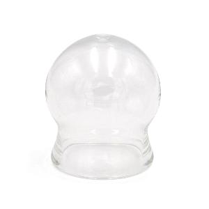 Schröpfglas ohne Ball, mundgeblasenes Glas, Gr. 3, Ø 4 cm, 1 Stück