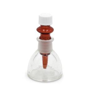 Glasflasche für Immersionsöl und Xylol, mit Pipette und Verschlusskappe, 1 Stück