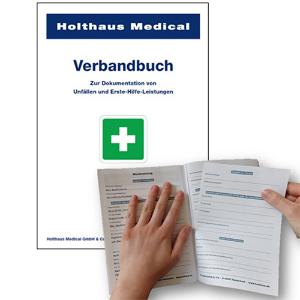 Verbandbuch, nach BGI 511-1, A5, 50 Blatt, 1 Stück