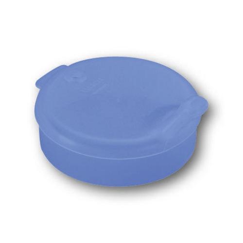 Trinkbecher-Deckel, 12 mm Auslauf, blau, 1 Stück