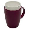 Becher Vital 905, Farbe brombeer/ weiß, 200 ml, 1 Stück