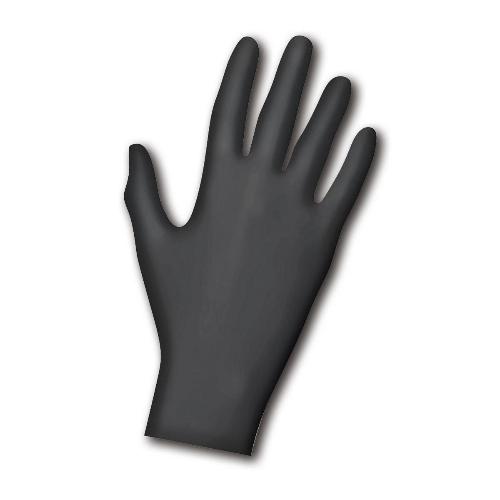 Unigloves Black Pearl Nitrilhandschuhe, puderfrei, Gr. XS, 100 Stück
