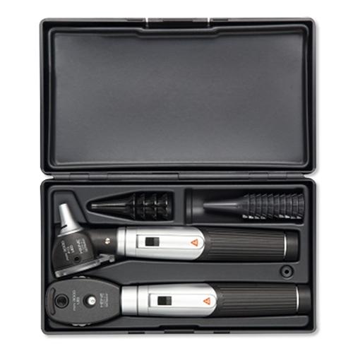 HEINE mini3000® LED Diagnostik-Set, Ophthalmoskop + Otoskop (F.O.), Batteriegriffe, D-886.11.021