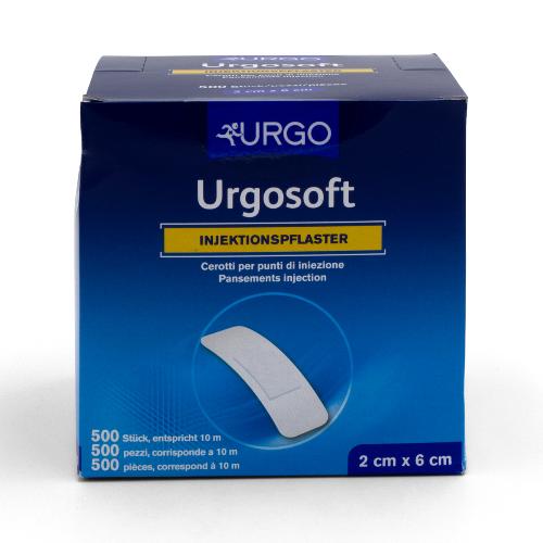 Urgosoft Injektionspflaster, 2 x 6 cm, 500 Stück