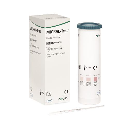 Micral-Test II Albumin, Urinteststreifen, 30 Stück