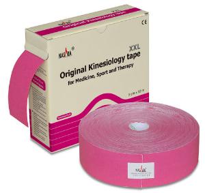 Nasara Kinesiology Tape, pink, 5 cm x 32 m, 1 Stück