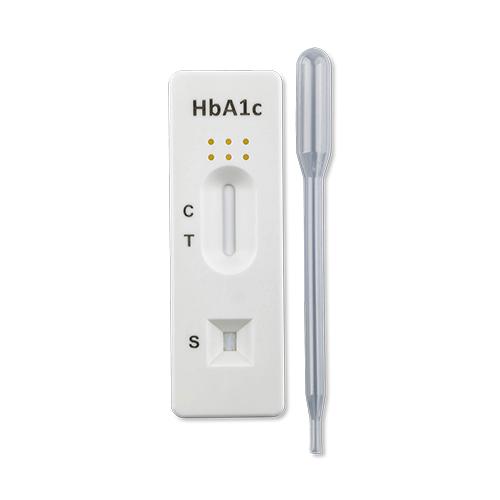 HS HbA 1c Schnelltestkassette, Packung 10 Stück
