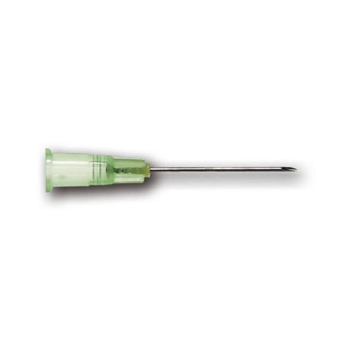 HS Einmal-Kanülen, Ø 0,8 x L 25 mm, 21 G, grün, 100 Stück