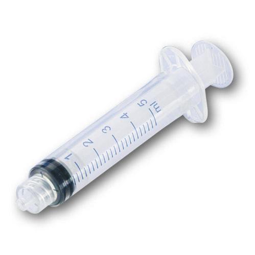 HS Einmalspritzen, 3-teilig, Luer-Lock Ansatz, 5 ml, 100 Stück
