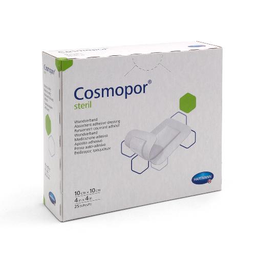 Cosmopor steril, Wundverband 10 x 10 cm, 25 Stück
