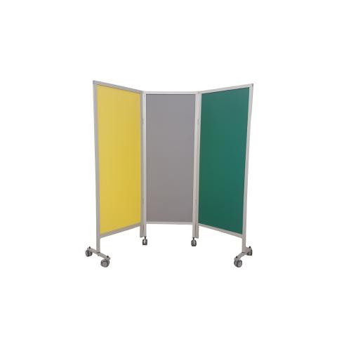 Paravent, 3-flügelig, auf Laufrollen fahrbar, 1 Stück