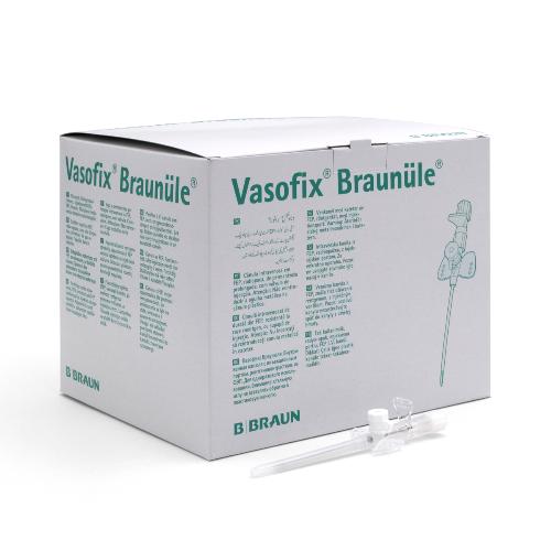 Vasofix Braunülen G 17, Ø 1,5 x L 45 mm, weiß, 50 Stück