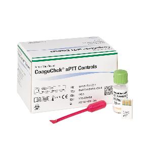 CoaguChek a PTT Kontrolllösung, 1 ml, 4 Stück