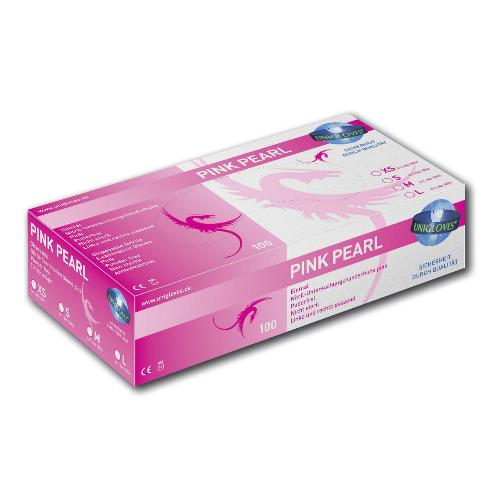 Unigloves Pink Pearl Nitril L