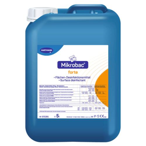 Mikrobac Forte Flächen-Desinfektion, 5 Liter Kanister