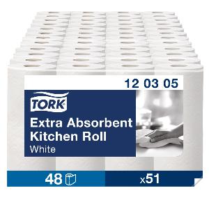 Tork Premium Küchenrolle, Packung, 48 Rollen