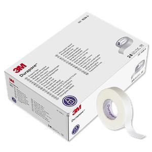 Durapore Kunstseidenpflaster, 1,25 cm x 9,1 m, Packung 24 Stück