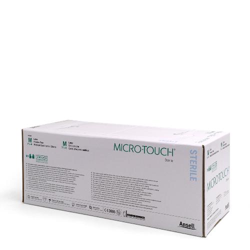 Micro Touch Sterile, Latexhandschuhe, puderfrei, steril, Gr. S, 50 Paar