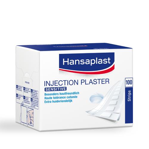 Hansaplast Sensitiv Injektion 4cm X 1,9cm, 100 Stück
