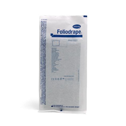 Foliodrape® Protect Abdecktücher, selbstklebend, 75 x 75 cm, Packung 45 Stück