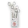 IUD Kit Metall, steril, Set: Uterussonde, Kugelzange fein, Fasszange, Schere gerade, 1 Set