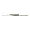 Pinzette, Einmalinstrument aus Metall, steril, Länge: 11,5 cm, 1 Stück