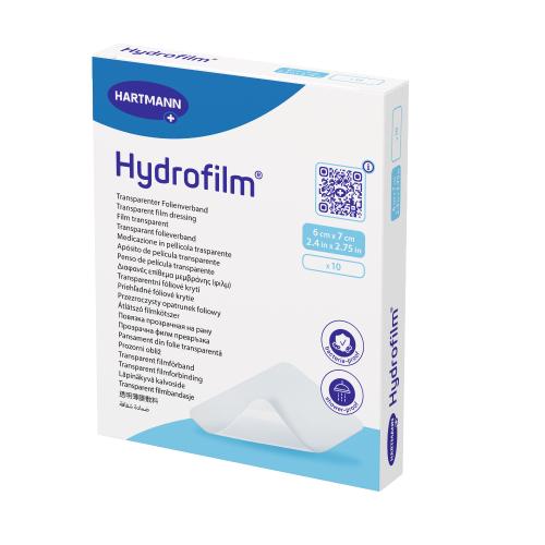 Hydrofilm® Folienverband, steril, 6 x 7 cm, 10 Stück