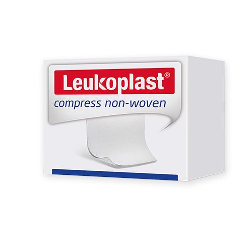 Leukoplast Compress Non-Woven NST 7,5X7,5 100 INT. 4 PLY7,5:7,5cm