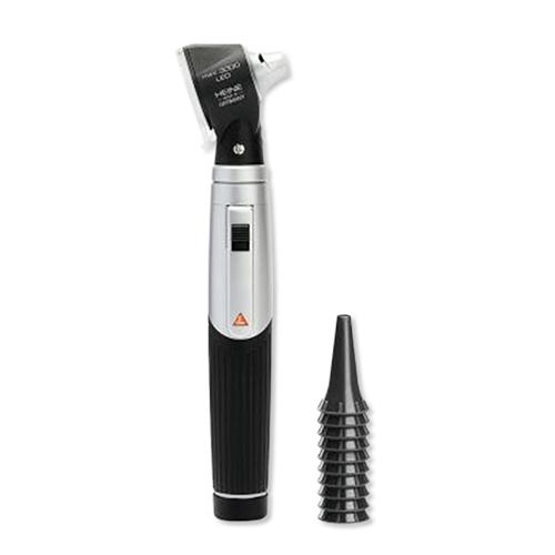HEINE mini3000® LED 2,5 V Otoskop Kit, schwarz, D-008.70.210, 1 Set