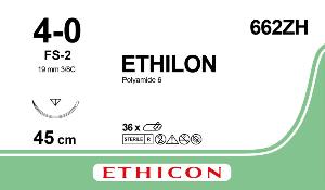 Ethilon ii noir 4-0 fs-2 45cm!P36St