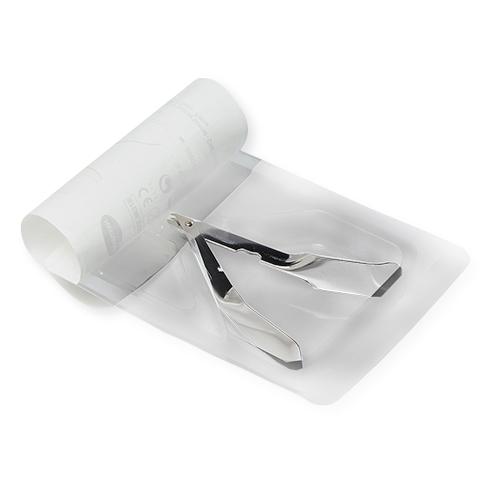Einmal- Hautklammerentferner, Metall 10cm, steril, 90 Stück Packung