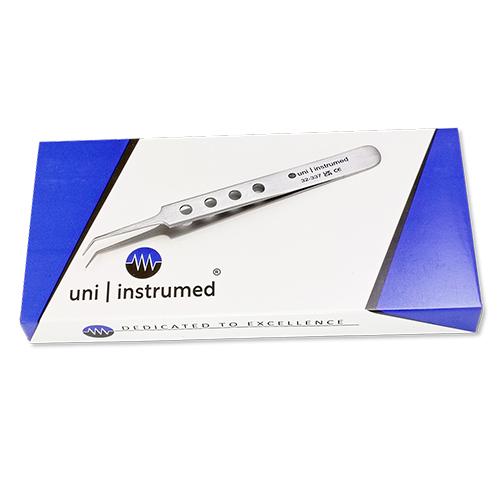 Transplantationspinzette mit Löchern – 7 mm 45 Grad 