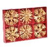 Weihnachtshänger Strohsterne, Farbe Natur, Ø 8 cm, Packung 30 Stück