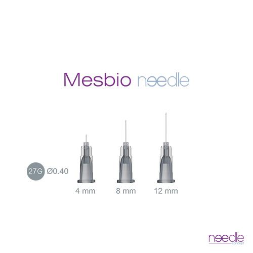 Mesbio Needle, Intradermale + subkutane Mirkonadel, 27G 8mm, 100 Stück