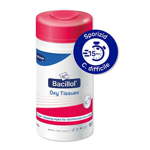 Bacillol Oxy Tissues 20x20cm, Dose 100 Stck