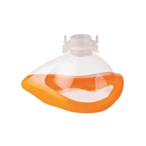 Einmal- Anästhesiemaske Gr. 5, orange Abdichtung, 1 Stück
