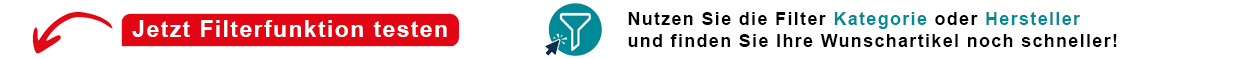 Unsere Filterfunktion