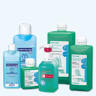 Henry Schein | sterillium classic pure, hartmann, desderman, schülke, softaman, bbraun, handdesinfektion, chirurgische händedesinfektion, henry schein