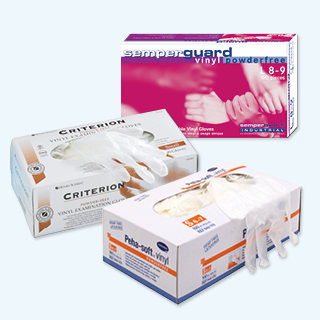 Henry Schein | vinylhandschuhe, puderfrei, gepudert, sempermed, hartmann, peha soft vinyl, henry schein