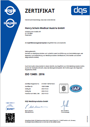 Henry Schein Med | Zertifikate